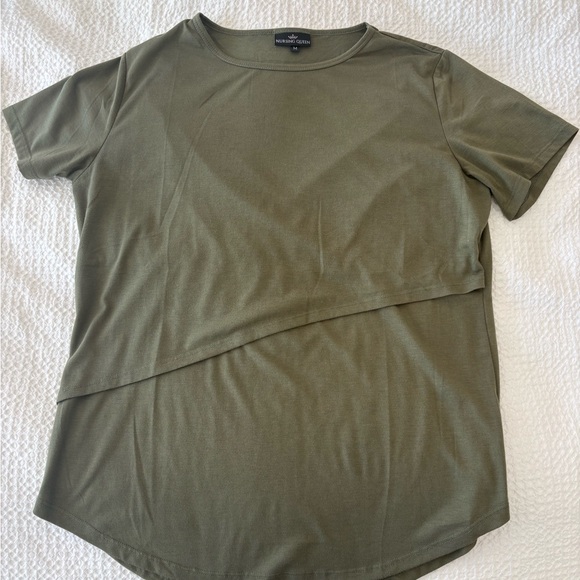 Nursing Queen - Olive Green Nursing Top - Picture 5 of 7